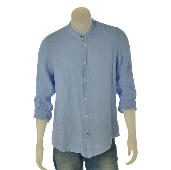 CAMICIA UOMO X-CAPE COREANA MANICA LUNGA SLIM FIT LINO ART. MYAKE