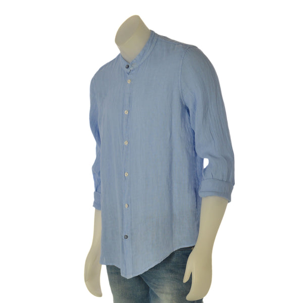 CAMICIA UOMO X-CAPE COREANA MANICA LUNGA SLIM FIT LINO ART. MYAKE