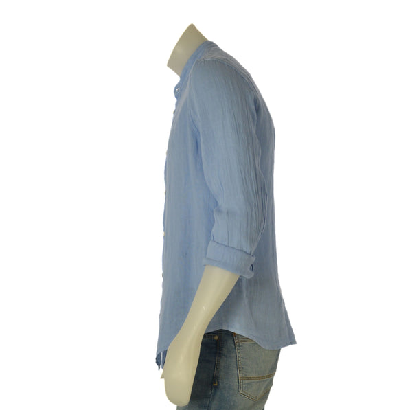 CAMICIA UOMO X-CAPE COREANA MANICA LUNGA SLIM FIT LINO ART. MYAKE