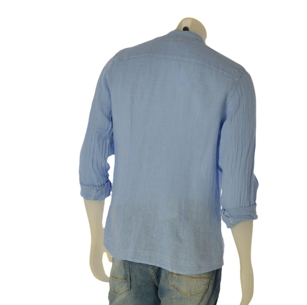 CAMICIA UOMO X-CAPE COREANA MANICA LUNGA SLIM FIT LINO ART. MYAKE