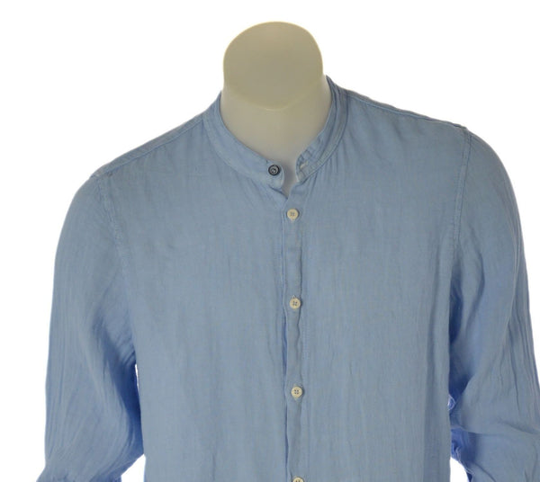 CAMICIA UOMO X-CAPE COREANA MANICA LUNGA SLIM FIT LINO ART. MYAKE