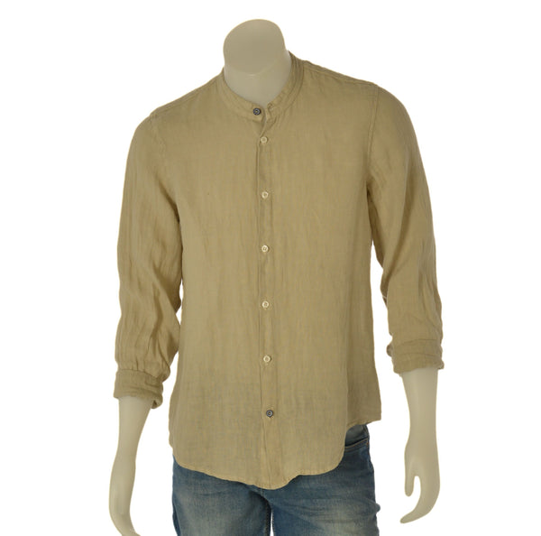 CAMICIA UOMO X-CAPE COREANA MANICA LUNGA SLIM FIT LINO ART. MYAKE