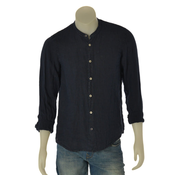 CAMICIA UOMO X-CAPE COREANA MANICA LUNGA SLIM FIT LINO ART. MYAKE