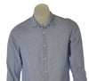 CAMICIA UOMO X-CAPE MANICA LUNGA FANTASIA A RIGHE COTONE LINO SIM FIT ART. MYSUN