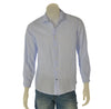 CAMICIA UOMO X-CAPE MANICA LUNGA FANTASIA A RIGHE COTONE LINO SIM FIT ART. MYSUN