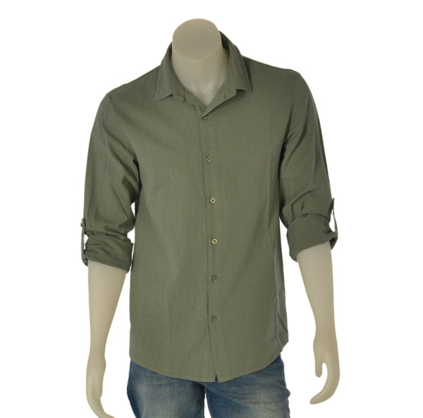 CAMICIA UOMO ANDREW MILLIGAN MANICA LUNGA BOTTONI SLIM FIT COTONE ART. HIROKI