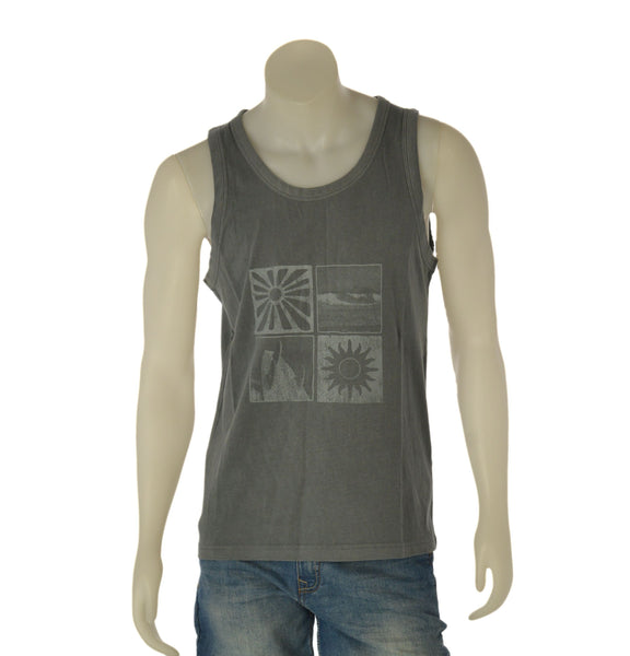 CANOTTA UOMO LOSAN VINTAGE STAMPA COTONE ART. LMNAP0103-26010