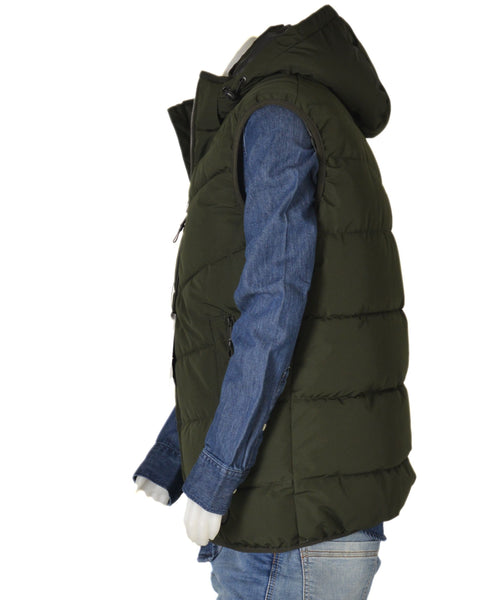 GILET UOMO ZIP CAPPUCCIO TASCHE IMBOTTITO MARCA SEA BARRIER ART.SIDRO-14C