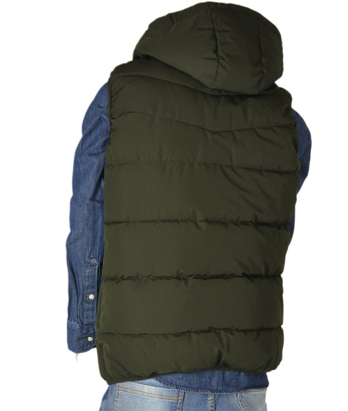 GILET UOMO ZIP CAPPUCCIO TASCHE IMBOTTITO MARCA SEA BARRIER ART.SIDRO-14C