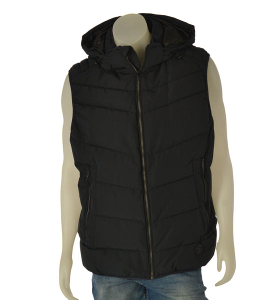 GILET UOMO ZIP CAPPUCCIO TASCHE IMBOTTITO MARCA SEA BARRIER ART.SIDRO-14C