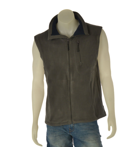 GILET UOMO RAGAZZO PILE ZIP TASCHE MARCA HENRY BARROWS ART. PU1007