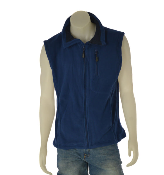 GILET UOMO RAGAZZO PILE ZIP TASCHE MARCA HENRY BARROWS ART. PU1007