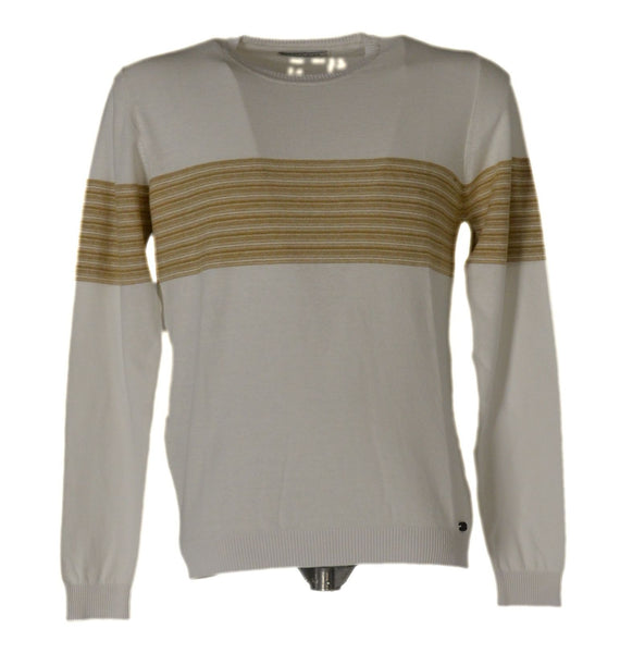 MAGLIONE UOMO GIROCOLLO COTONE E LINO MARCA URBAN RING ART. UR90025
