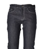 JEANS UOMO ELASTICIZZATO REGULAR FIT ZIP NERO GIARDINI ART. 74710