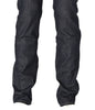 JEANS UOMO ELASTICIZZATO REGULAR FIT ZIP NERO GIARDINI ART. 74710