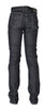 JEANS UOMO ELASTICIZZATO REGULAR FIT ZIP NERO GIARDINI ART. 74710