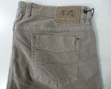 PANTALONE UOMO RAGAZZO VELLUTO REGULAR CINQUE TASCHE ELASTICIZZATO NERO GIARDINI ART.A374705U