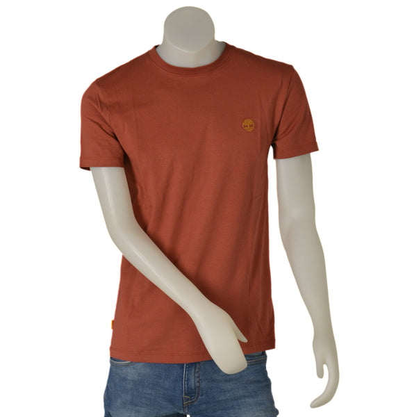 T-SHIRT UOMO GIROCOLLO MEZZA MANICA COTONE LOGO MARCA TIMBERLAND ART.TB0A2BPR