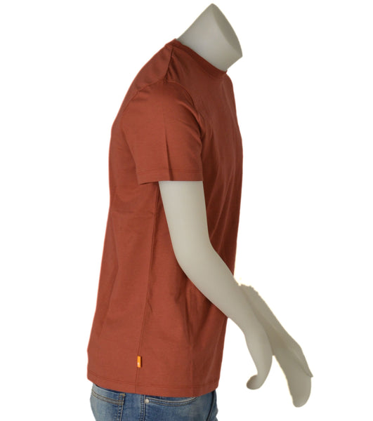 T-SHIRT UOMO GIROCOLLO MEZZA MANICA COTONE LOGO MARCA TIMBERLAND ART.TB0A2BPR
