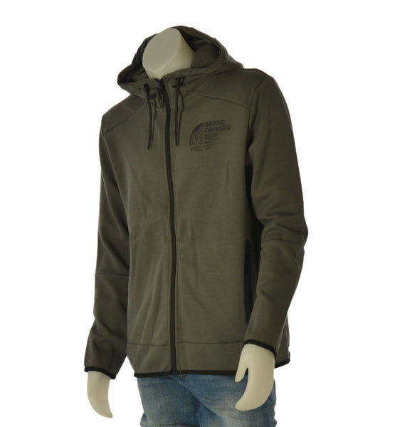 FELPA UOMO RAGAZZO GARZATA ZIP CAPPUCCIO TASCHE MARCA LOSAN ART. LMNAP0201 24006