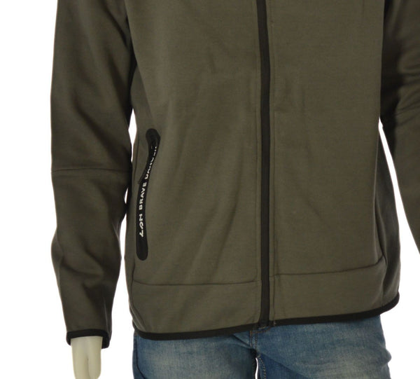 FELPA UOMO RAGAZZO GARZATA ZIP CAPPUCCIO TASCHE MARCA LOSAN ART. LMNAP0201 24006