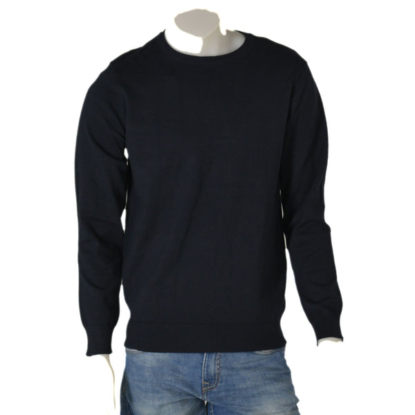 MAGLIONE UOMO GIROCOLLO POLSINI FASCIA RASATO MARCA LOSAN ART. LMNAP0202_23001