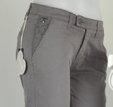 PANTALONE DONNA RAGAZZA CAPRI INSERTO PIZZO MARCA NERO GIARDINI ART.64104D