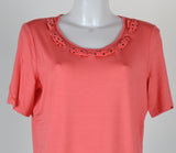 T-SHIRT CONFORMATA DONNA INSERTI POIS MARCA LUISA VIOLA ART. G376F181JW