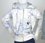 TUTA BABY FEMMINA BM PURO COTONE FANTASIA CAPPUCCIO ZIP ART. B055