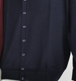 CARDIGAN MAGLIONE CONFORMATO CLASSICO UOMO MARCA LORENZO UOMO ART. 96346B
