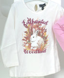 MAGLIETTA BAMBINA MANICA LUNGA GIROCOLLO STAMPA MARCA ARNETTA ART. 62507