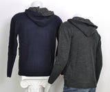 MAGLIONE UOMO APERTO BOTTONI CAPPUCCIO FANTASIA SCOZZESE MARCA BACI&ABBRACCI ART. 460209