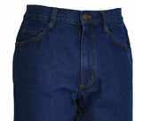 JEANS UOMO VITA ALTA CINQUE TASCHE REGULAR FIT ZIP MARCA CORONA ART. 301