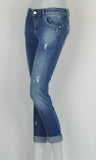 JEANS DONNA RAGAZZA ELASTICIZZATO SKINNY ZIP COMODO X-CAPE ART. CHER/H