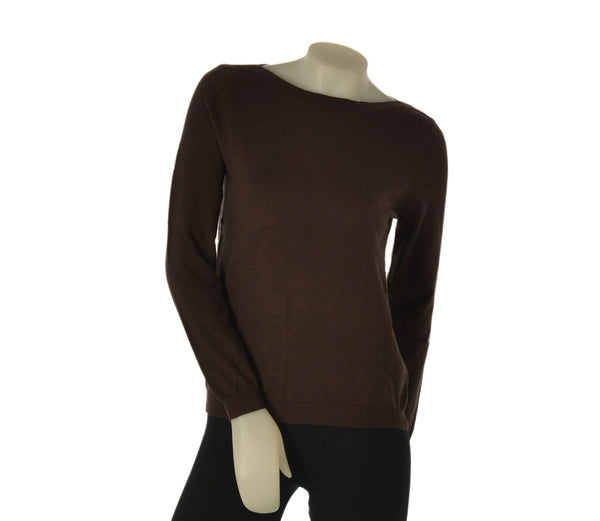 MAGLIA DONNA GRIFFAI SCOLLO A BARCA VISCOSA MANICA LUNGA ART. 6903