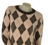 MAGLIONE DONNA GRIFFAI PARICOLLO ROMBI EFFETTO PELO ART. 7020