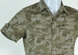 CAMICIA MANICA CORTA UOMO CAMOUFLAGE X-CAPE ART. PUNTO MIMETICO
