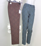 PANTALONE DONNA RAGAZZA FANTASIA MODA ELEGANTE UFFICIO MARCA EDAS ART. ALIAS