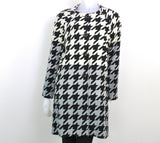 CAPPOTTO DONNA FANTASIA LOSANGHE BOTTONI GIROCOLLO MARCA ELEONORA AMADEI ART. 2160363