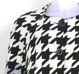 CAPPOTTO DONNA FANTASIA LOSANGHE BOTTONI GIROCOLLO MARCA ELEONORA AMADEI ART. 2160363
