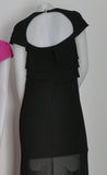 ABITO CERIMONIA DONNA VOILE ELEGANTE BALZE MARCA EDAS ART. GEMIPO