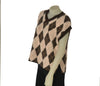 GILET DONNA GRIFFAI AMPIO ROMBI EFFETTO PELO SPACCHI ART. 7021