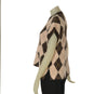 GILET DONNA GRIFFAI AMPIO ROMBI EFFETTO PELO SPACCHI ART. 7021