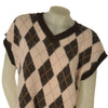GILET DONNA GRIFFAI AMPIO ROMBI EFFETTO PELO SPACCHI ART. 7021