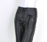 PANTALONI DONNA ECOPELLE JERSEY ZIP BOTTONE TASCHE MARCA DIAMBRE  ART. PA9233