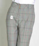 PANTALONE DONNA FANTASIA TASCHE ZIP BOTTONE MARCA COVERI COLLECTION ART. CC416