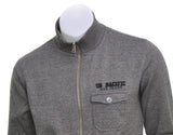 FELPA UOMO APERTA  ZIP TASCHE POLSINI MARCA GAS ART. SOBEK88623