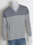 MAGLIONE UOMO MISTO LANA SCOLLO A V MARCA NAVY SAIL ART. 1013020