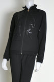 TUTA DONNA ZIP POLSINI STAMPA MARCA CAMPAGNOLO ART. 9Q76603