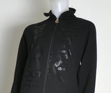 TUTA DONNA ZIP POLSINI STAMPA MARCA CAMPAGNOLO ART. 9Q76603
